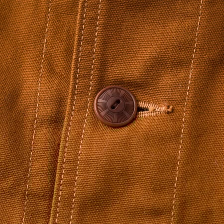 Image-Flâneurs_FOB FACTORY / F2458 Duck Hunting Jacket Brown détail-2 Image-Flâneurs_FOB FACTORY / F2458 Duck Hunting Jacket Brown détail-2