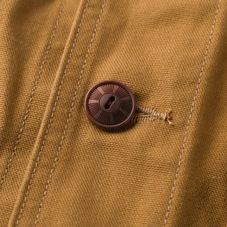 Image-Flâneurs_FOB FACTORY / F2458 Duck Hunting Jacket Khaki_détail-2 Image-Flâneurs_FOB FACTORY / F2458 Duck Hunting Jacket Khaki_détail-2