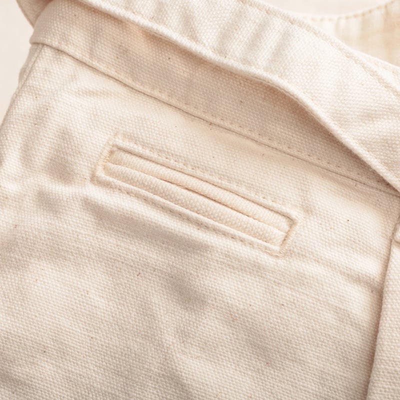 MOMOTARO X FLÂNEURS / FnM003 "Heavy Oxford" Original Fit Trousers Natural