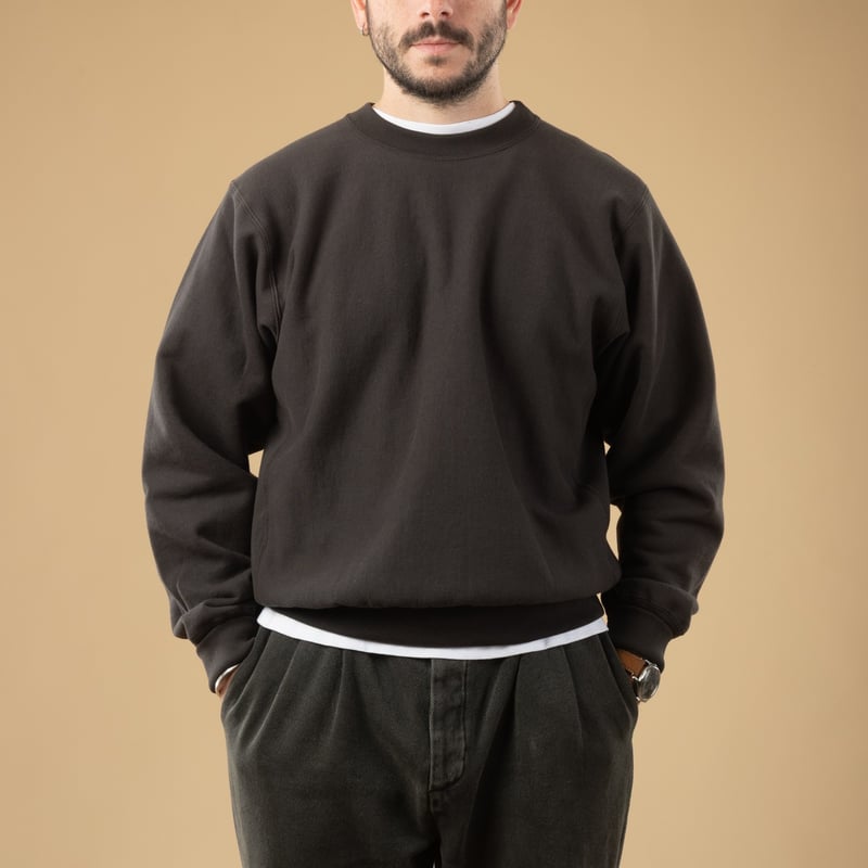 Image-Flâneurs_XX DEVELOPMENT / "SURE MFG" The Californians 60's Sweatshirt Midnight Wave_de-face Image-Flâneurs_XX DEVELOPMENT / "SURE MFG" The Californians 60's Sweatshirt Midnight Wave_de-face