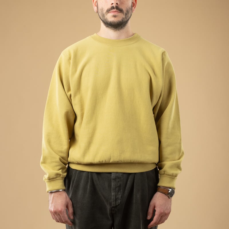 Image-Flâneurs_XX DEVELOPMENT / "SURE MFG" The Californians 60's Sweatshirt Canyon Beige_de-face Image-Flâneurs_XX DEVELOPMENT / "SURE MFG" The Californians 60's Sweatshirt Canyon Beige_de-face