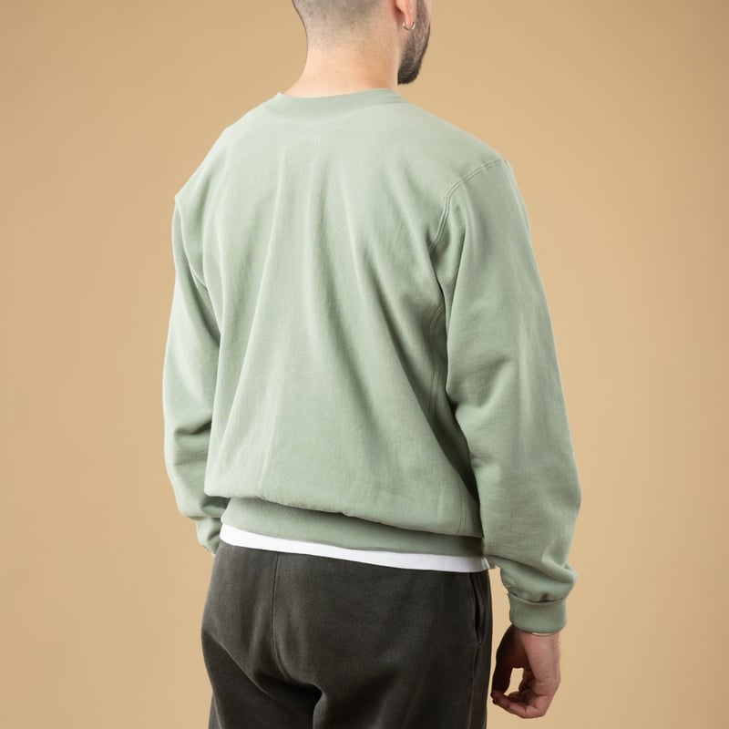 Image-Flâneurs_XX DEVELOPMENT / "SURE MFG" The Californians 60's Sweatshirt Big Sur Leaf_de-dos Image-Flâneurs_XX DEVELOPMENT / "SURE MFG" The Californians 60's Sweatshirt Big Sur Leaf_de-dos