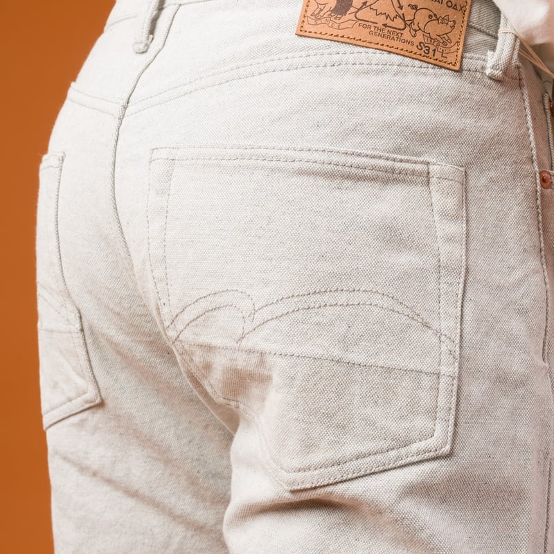 Image-Flâneurs_STUDIO D'ARTISAN / 1896 13oz Upcycle Light Indigo Canvas Regular Straight_detail-3 Image-Flâneurs_STUDIO D'ARTISAN / 1896 13oz Upcycle Light Indigo Canvas Regular Straight_detail-3