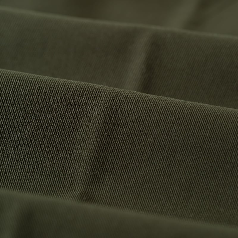 2 Pleats Trousers PE Twill Green