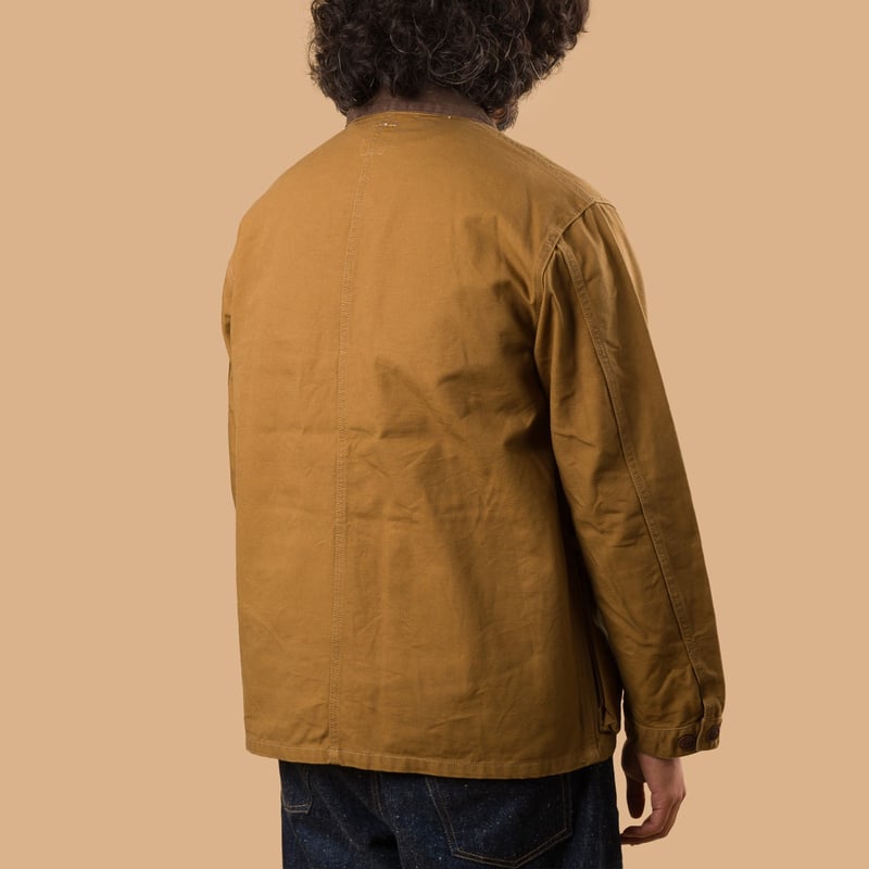Image-Flâneurs_FOB FACTORY / F2458 Duck Hunting Jacket Khaki Image-Flâneurs_FOB FACTORY / F2458 Duck Hunting Jacket Khaki