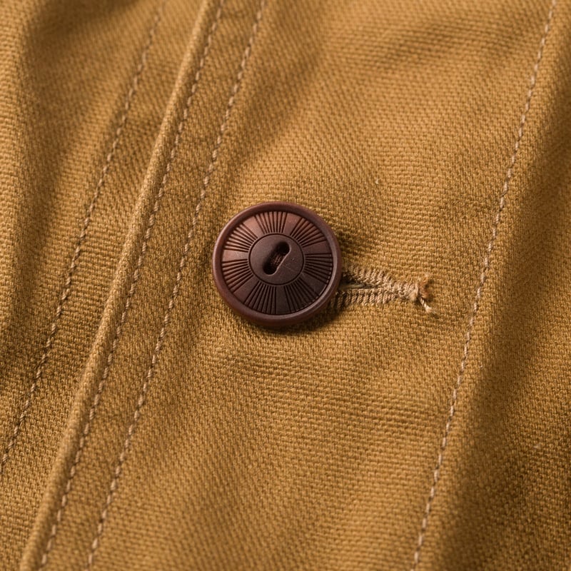 Image-Flâneurs_FOB FACTORY / F2458 Duck Hunting Jacket Khaki_détail-2 Image-Flâneurs_FOB FACTORY / F2458 Duck Hunting Jacket Khaki_détail-2